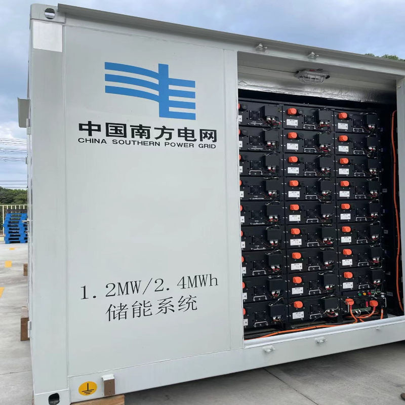 500KW 1mw Baterai Lithium Outdoor Storage System Energi Angin Surya Inverter Hybrid Pembangkit Listrik Mikrogrid Untuk Ind