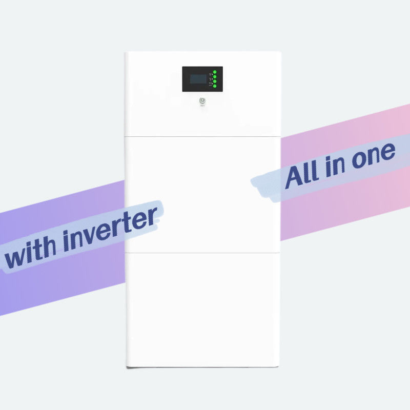 All In One 5 ~ 10 KWh Lithium Battery Storage System ((off grid inverter + penyimpanan baterai)