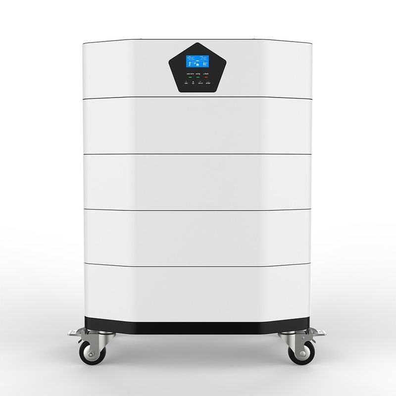 Sistem penyimpanan energi baterai lithium 8,7Kwh yang stabil untuk indikator LED