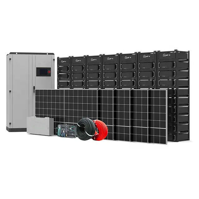 Shenzhen 100KW 200KW 300KW 500KW sistem penyimpanan energi surya kit sistem surya lengkap dengan baterai surya inverter batte