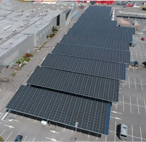 Komersial Panel Solar PV Multiscene Open Circuit Tegangan 60-130VDC