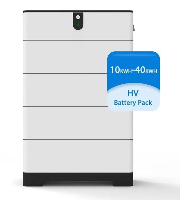 Baterai Energi Surya Bervoltase Tinggi yang Dapat Ditumpuk 10kWh 15kWh 20kWh Baterai LiFePO4 Untuk Energi Surya Off-Grid Hybrid