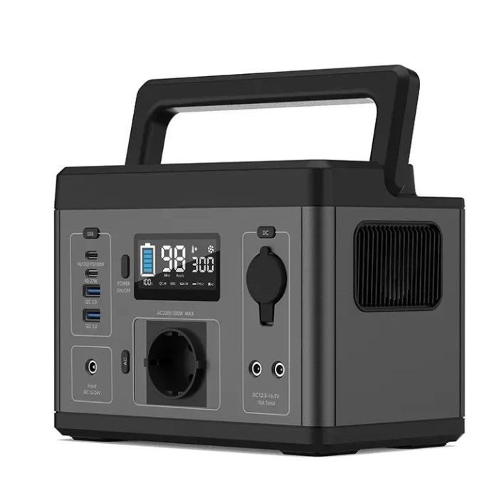 Produsen 300w 600w 1200w 2200w Lifepo4 Lithium Battery Outdoor Energy System Solar Generator Portable Power Station