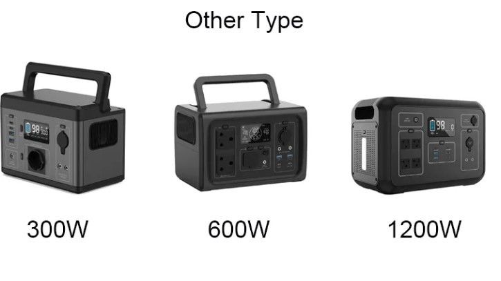 Produsen 300w 600w 1200w 2200w Lifepo4 Lithium Battery Outdoor Energy System Solar Generator Portable Power Station