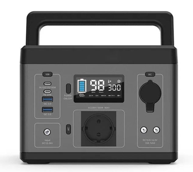Produsen 300w 600w 1200w 2200w Lifepo4 Lithium Battery Outdoor Energy System Solar Generator Portable Power Station