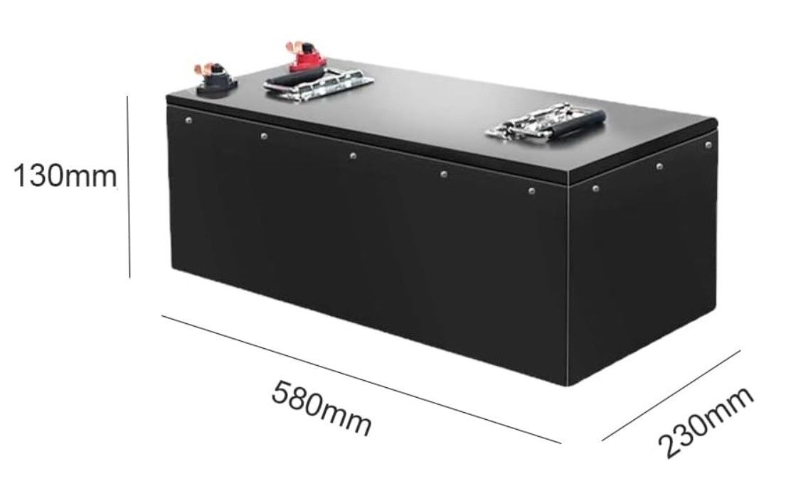 48V 100Ah LiFePO4 Lithium Battery 3000+ Deep Cycle With BMS Backup Power Untuk E Tricycle Electric Car
