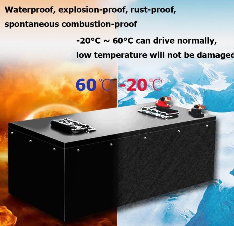 48V 100Ah LiFePO4 Lithium Battery 3000+ Deep Cycle With BMS Backup Power Untuk E Tricycle Electric Car