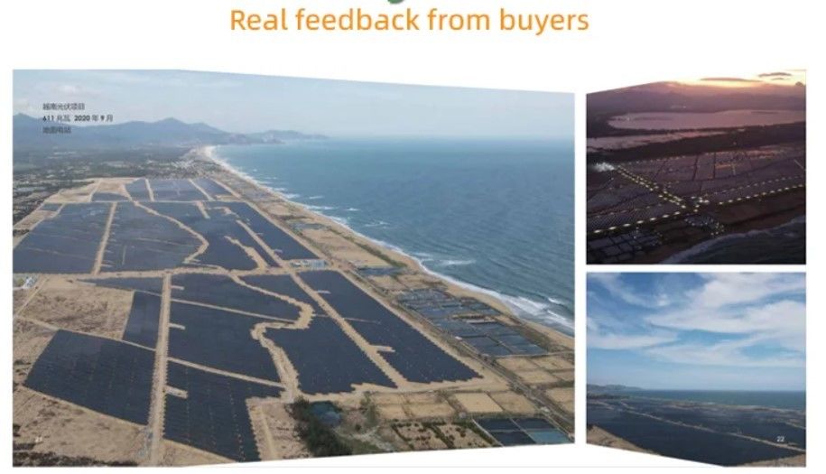 Jinko Panel Surya Qcells 560W 565W 570W 575W 580W Panel Energi Solar Power Pv Panel Array
