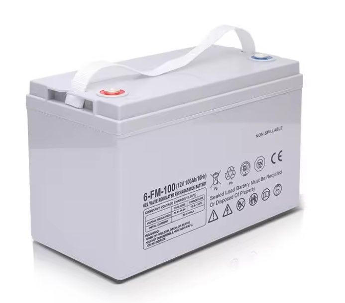 Deep Cycle Valve Regulated Rechargeable 65ah 75ah 85ah 100ah 150ah 200ah 12 Volt 12v Gel Baterai Asam Timah Solar Disegel